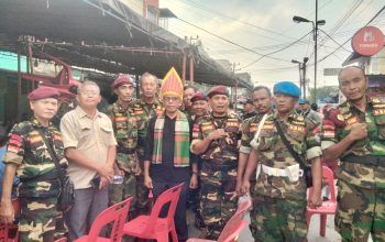 KBNI VI Jaguar Medan Kawal Pemberangkatan Jenazah Opung Doli