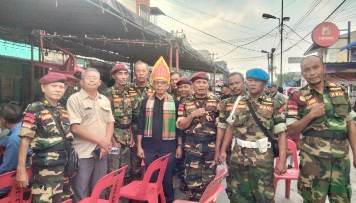 KBNI VI Jaguar Medan Kawal Pemberangkatan Jenazah Opung Doli