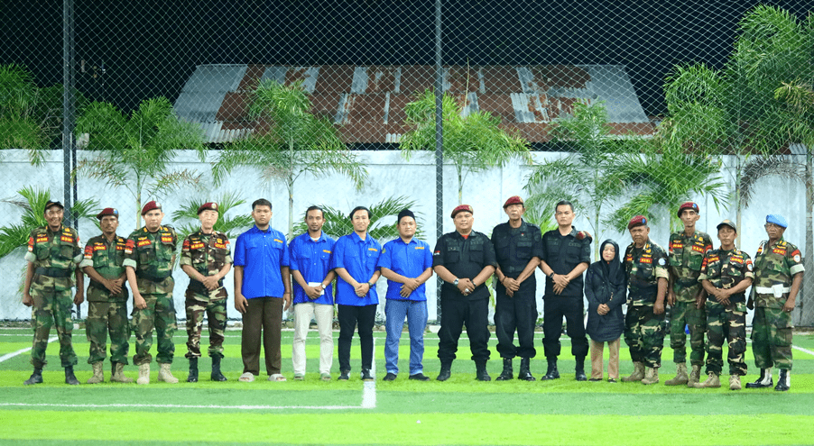 Sinergi korps bela negara indonesia dan karang taruna cegah narkoba pemuda