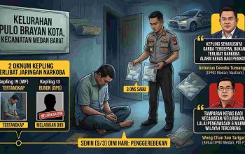 Kasus narkoba kepling medan barat coreng wajah birokrasi dan pengawasan pemerintah kota