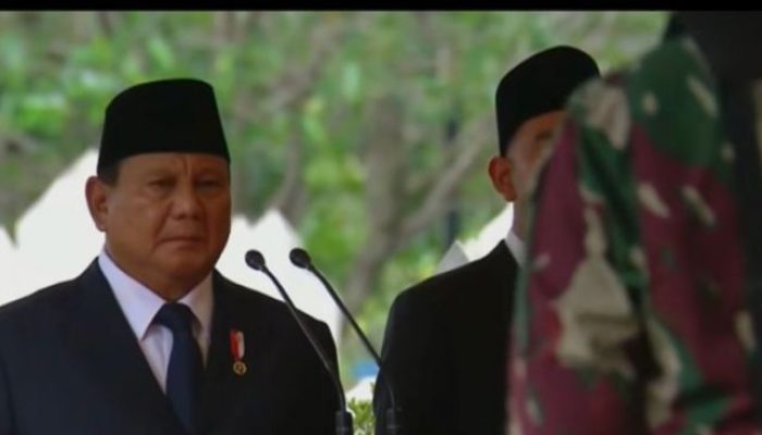 Upacara Kenegaraan Try Sutrisno di Kalibata