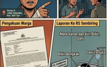 Dituduh Begal, Anak Di Bawah Umur Dianiaya Di Deli Tua