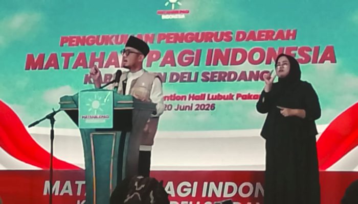 Matahari Pagi Indonesia Deli Serdang Resmi Dilantik