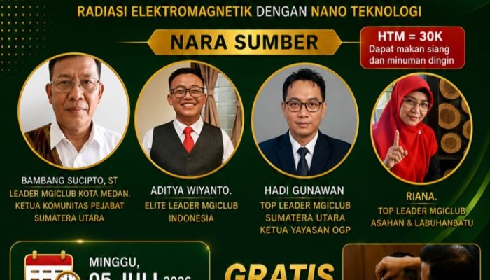 Jaga Kesehatan Mata di Era Digital, MGI Gelar Edukasi dan Donasi Sejuta Frame Kacamata di Medan