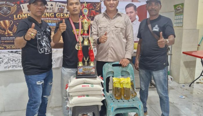 Turnamen Leng Gembira Piala Ketua MPI Deli Serdang Semarakkan HUT RI ke-81